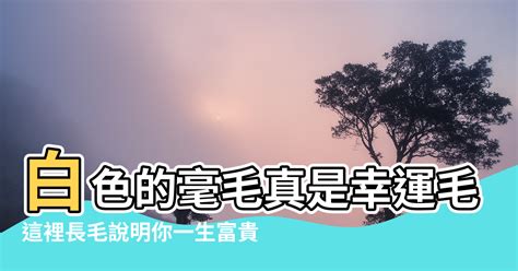 手臂突然長毛